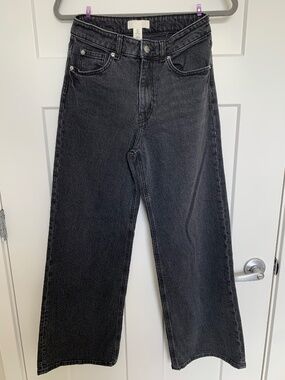 H&M Wide Leg Jeans, size 4